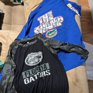 2 Florida Gator long sleeve tees